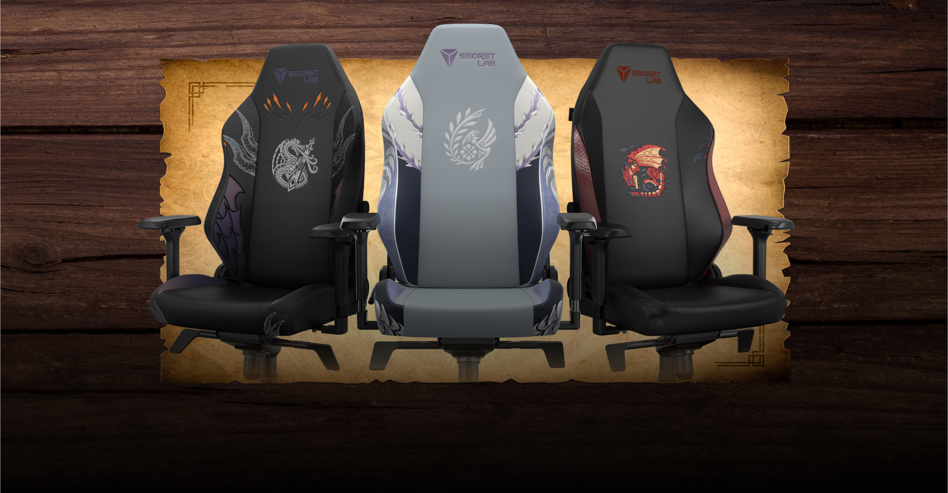 Chaise gaming Secretlab Monster Hunter Edition