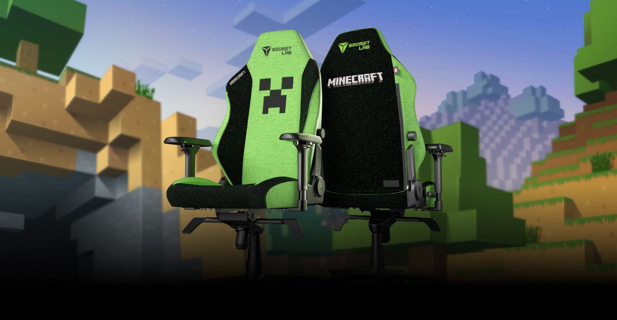 Chaise gaming Secretlab Minecraft Creeper Edition
