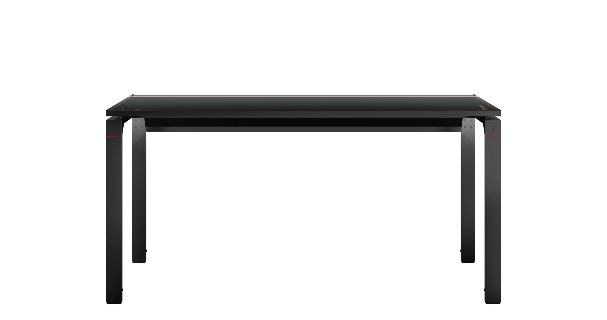 Front view of Secretlab MAGNUS Metal Desk for RGB display.